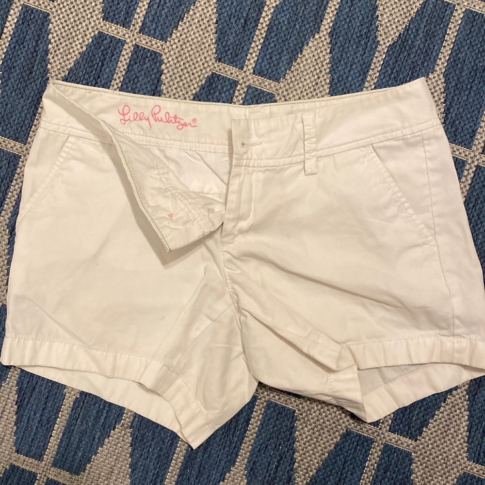 Lilly Pulitzer white shorts